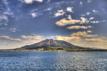 El volcán Sakurajima - Japón