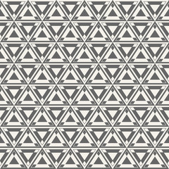Abstract geometric simple pattern of triangles.