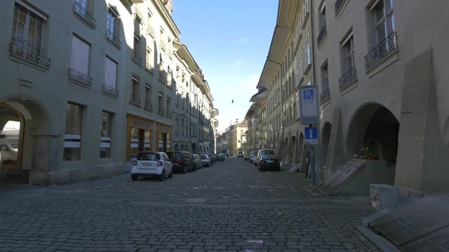 Gerechtigkeitsgasse paved street in Bern