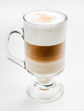 latte with chocolate