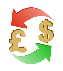 exchange british pound to dollar