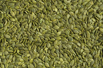 Pumpkin seeds background