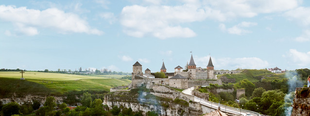 Kamieniec Podolski - one of the most famous and beautiful castles in Ukraine.