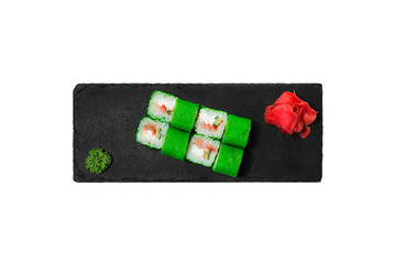 Obraz premium spring green rolls