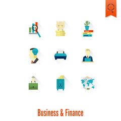 Business and Finance Icon Set