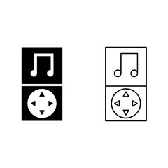 Music player icon