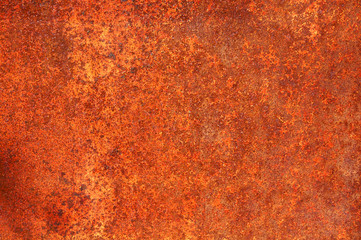 Texture of a sheet of old rusty iron. Abstract background.