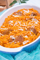 tasty Greek kritharaki