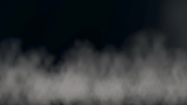 Fog. Looped. Alpha Channel Included.