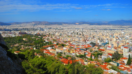 Fototapeta na wymiar Athens Landscape, Greece