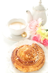 Homemade almond and sugar pastry