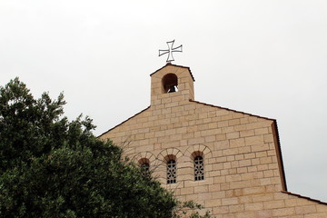Benedictine monastery and Church of the Multiplication in Tabgha