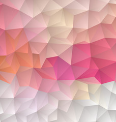 Light Purple Pink abstract textured polygonal background. Vector blurry triangle design.