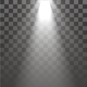 light rays medium weight top to bottom transparent vector eps 10