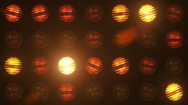 Floodlight Lights Flashing Wall VJ Stage Blinking club concert dance disco dj matrix beam dmx fashion halogen headlamp jarag lamp nightclub party pub Loop 4K