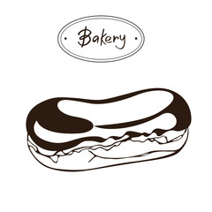 Eclair Graphic Illustration