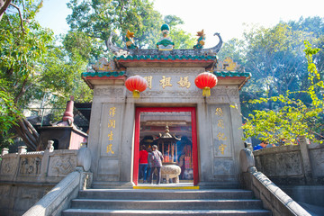 The A-ma temple is the temple is one of the oldest and famous temple in Macau