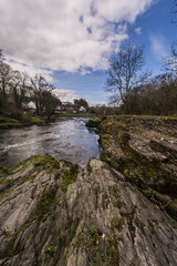 Fototapeta na wymiar The River Teify, Wales, UK