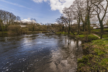 Fototapeta na wymiar The River Teify, Wales, UK