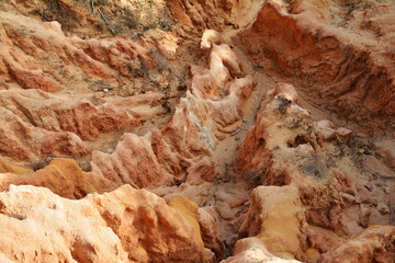 Algarve rocks formation, amazing destination in Portugal and  all seasons attraction for many tourists in entire world.