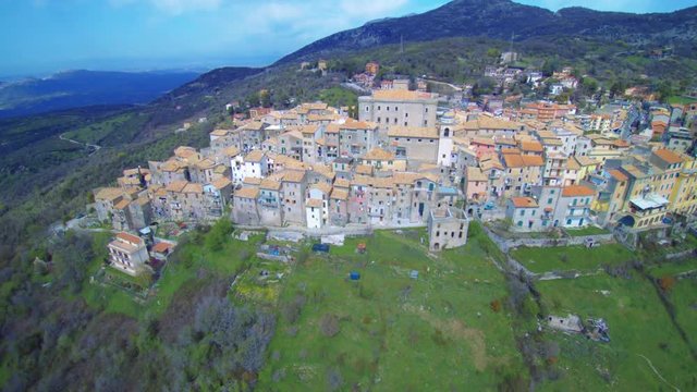 Aerial view of San Polo dei cavalieri