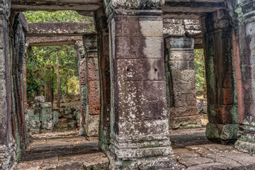 Naklejka premium Cambodia Angkor Complex 360 