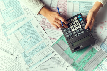 Tax Time. Concept Image.