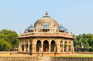 Isa Khan Tomb at the Humayun Tomb Complex in Delhi, India