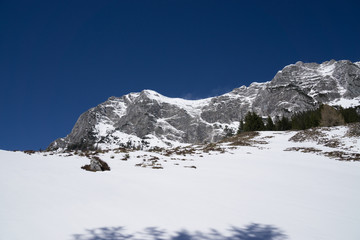 Obraz premium Mountain with Snow