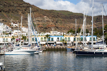 Fototapeta na wymiar Gran Canaria: Puerto de Mogan