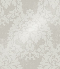 Baroque intricate pattern design. Luxury classic ornament background Vector.