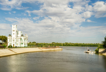 Naklejka premium The palace of marriage or the central registry office of the city of Astrakhan.