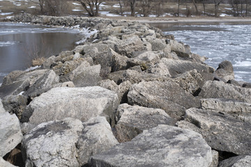 Winter Rockscape