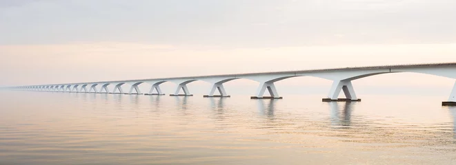 Foto op Canvas Neverending Bridge © Sake van Pelt