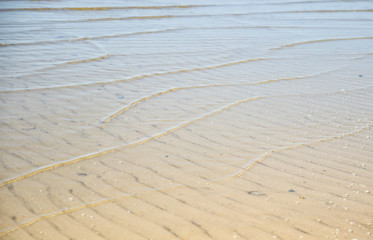 Warm summer beach