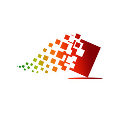 box pixel data logo