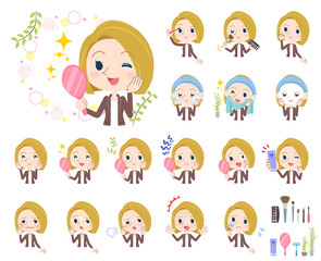 blond hair business women_beauty