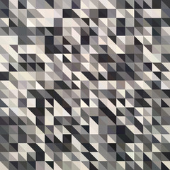 Abstract colorful triangles for design