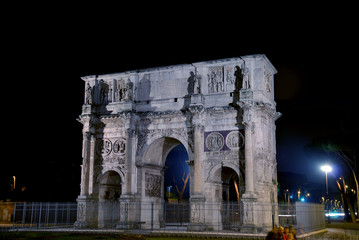 Fototapeta na wymiar Arco di Trionfo Roma