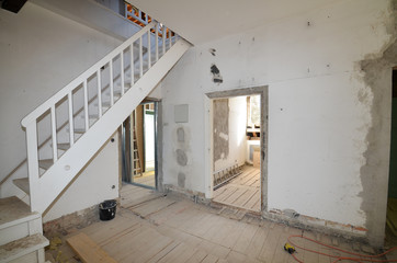 Umbau , Baustelle Haus
