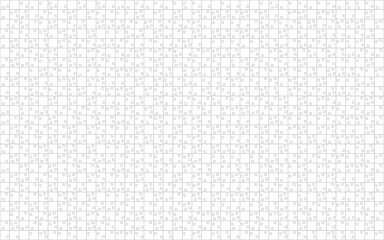 isolated jigsaw puzzle with 1000 pieces