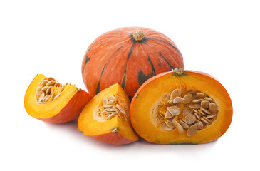 Pumpkin isolated on a white background