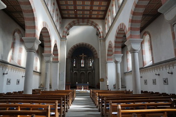 Kirche in Küsnacht in Kanton Zürich in der schweiz