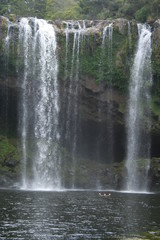 waterfall swim
