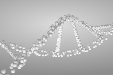 Obraz premium 3d rendering DNA molecule
