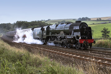 46100 Royal Scot Steam train