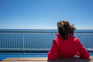 Fototapeta premium Blick auf das Meer