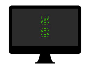 Pixel Icon PC - DNA