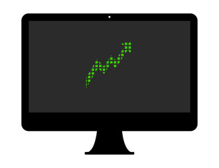 Pixel Icon PC - Aufstieg