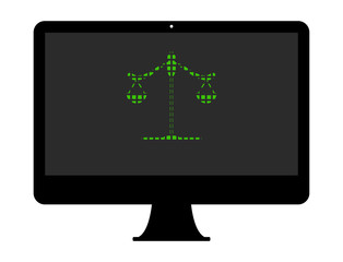 Pixel Icon PC - Waage